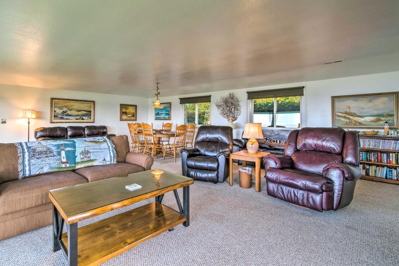 Cliffside Lighthouse Beach Home With Ocean View Coos Bay Zewnętrze zdjęcie