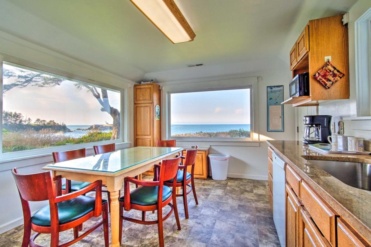 Cliffside Lighthouse Beach Home With Ocean View Coos Bay Zewnętrze zdjęcie