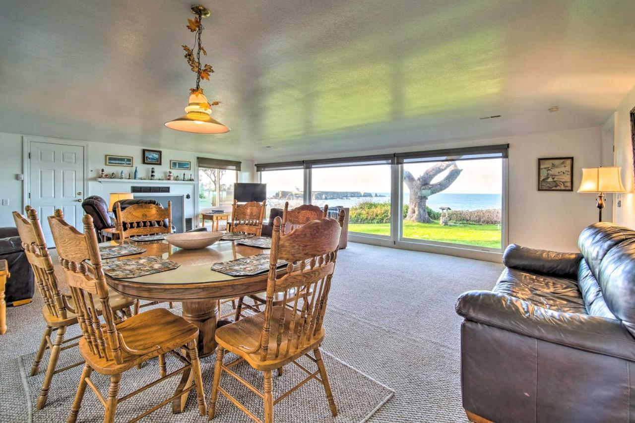 Cliffside Lighthouse Beach Home With Ocean View Coos Bay Zewnętrze zdjęcie