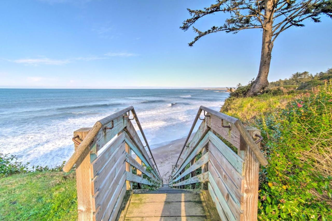 Cliffside Lighthouse Beach Home With Ocean View Coos Bay Zewnętrze zdjęcie